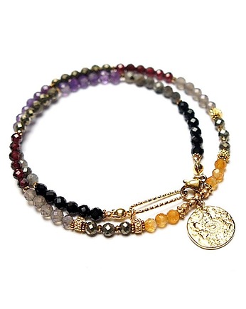 Mix kamieni naturalnych vol. 9 /choker/ 19.11.25 - Szlachetna kolekcja, KiKa pracownia