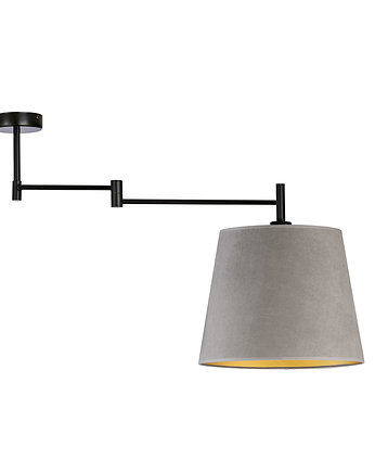 Designerska lampa sufitowa z regulowanym ramieniem TAMPA VELUR, LYSNE