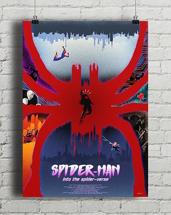 Plakat Spider-Man: Uniwersum, minimalmill
