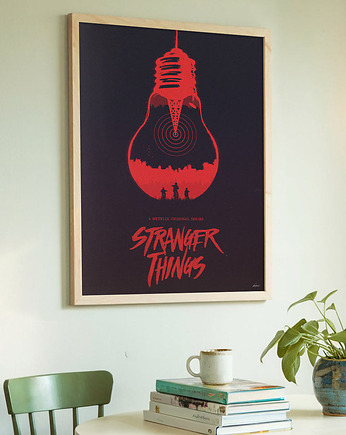 Plakat Stranger Things, minimalmill