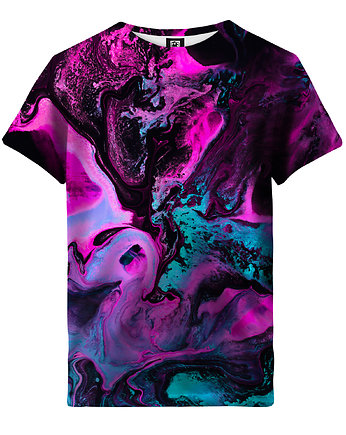 T-shirt Girl DR.CROW Neon Marble, DrCrow
