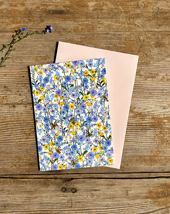 Majowa Łąka II - Kartka- Grafika- Ilustracja- Natura- Kwiaty, BOSKE