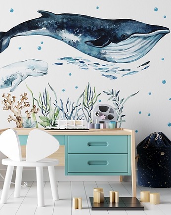 Ocean - Naklejki Na Ścianę Dla Dzieci - Wzór 4, Dekoracjan
