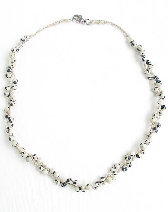 Jaspis dalmatyński Naszyjnik z zapięciem, galeria nuit