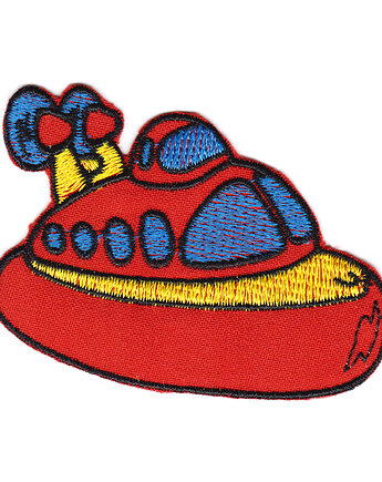 Naszywka naprasowanka PODUSZKOWIEC termoprzylepna haft 8x6,3cm, Wyszywane