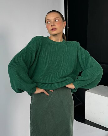 Sweter Touched organic green, Patchouli