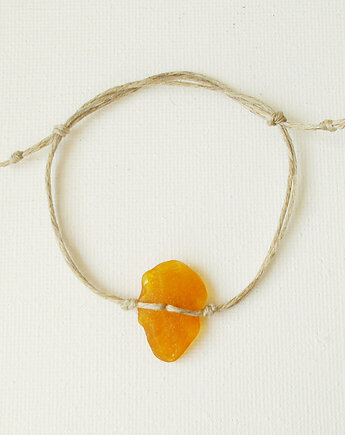 Surowy bursztyn No 5 Bransoletka, galeria nuit