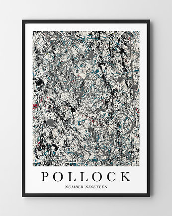 Plakat Pollock Number Nineteen, HOG STUDIO