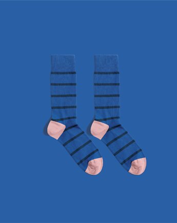 Skarpetki  Blue Stripes, Banana Socks