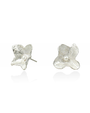 Kolczyki srebrne Shells, Anthill Jewellery