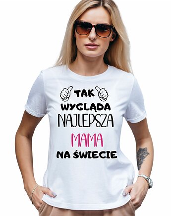 Koszulka dla mamy Dzień Matki śmieszny prezent, EvienArt