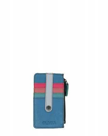 Etui na karty skórzane, na prezent, organizer kart zero waste OLIVKA, Olivka Warsaw