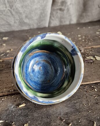 Czarka 70 ml Kawka Mała z uchem poprzecznym, Czarka na małą kawę, Fiona Ceramics
