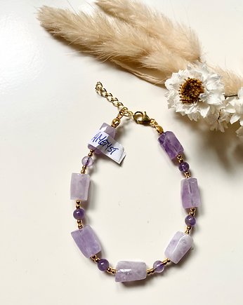 Bransoletka z  kamieniem naturalnym Ametyst, Sofija Jewelry