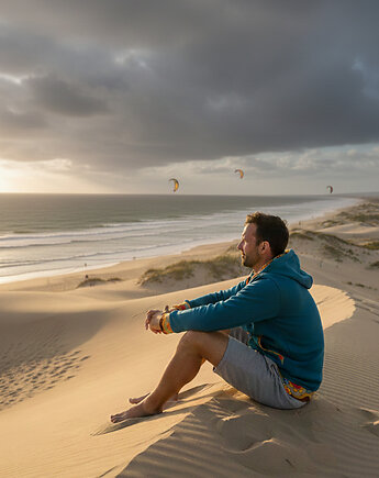 Bluza rozpinana "Szmaragd z sunflowerem" unisex, Funaticos