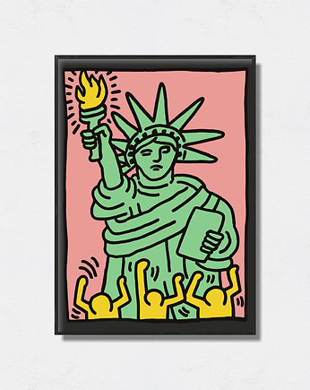 Keith Haring "Art Poster", Pas De LArt