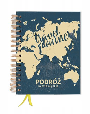 Planer podróży notes podróżnika pamiętnik dziennik, TADAPLANNER