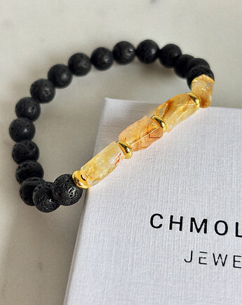 Bransoletka męska Cytryn, Chmolowska Jewellery