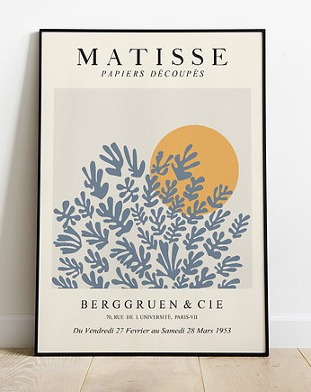 Henri Matisse, inspiracja, plakat wystawowy, Pas De LArt