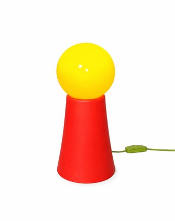 Lampka Pionek Space Age lata 70.  design vintage, Relikt design