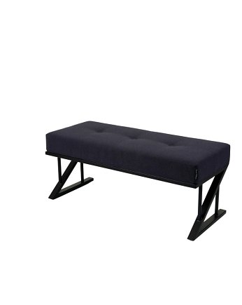 Ławka Tapicerowana Industrialna Hamilton 2817 LGM-333, EMRA WOOD DESIGN