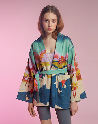 SPRING TIME: Dwustronne kimono Downton Abbey, Zwei frauen