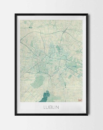 Plakat Lublin - CityArtPosters, CityArtPosters