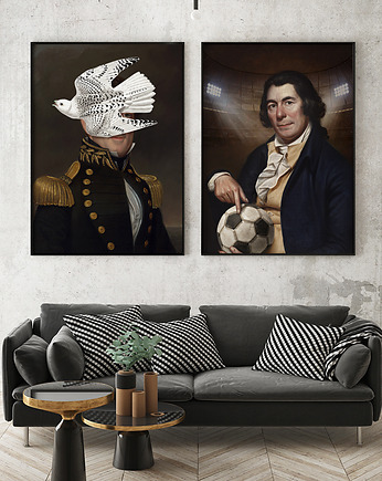 Zestaw plakatów  - nowoczesna sztuka, HOG STUDIO