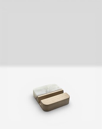 Drewniana podstawka na telefon, terwoodcraft