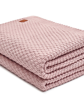 Mięciutki i delikatny koc XXL - pudrowy róż, Nordville