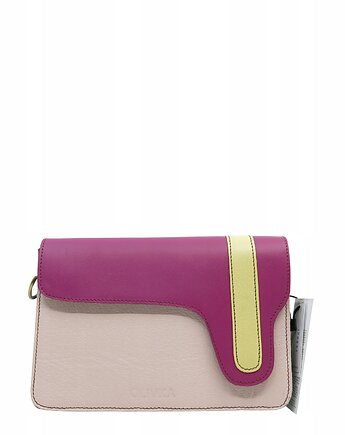 Torebka listonoszka damska skórzana regulowany odpinany pasek eko OLIVKA, Olivka Warsaw