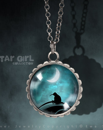Star Girl collection - srebrny mini flover, Ewa Saj  Silver
