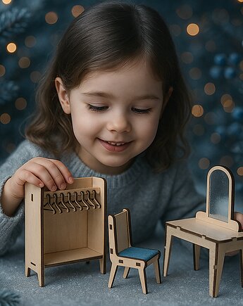 JADALNIA do domku dla lalek, skala 1:12, Playwood Factory