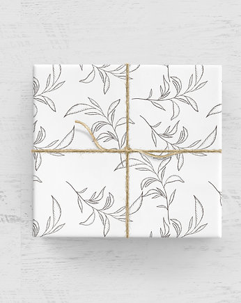papier do pakowania - boho gałązki 230w, Wrap and Pack
