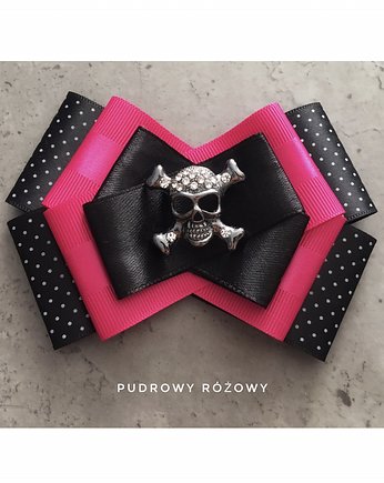 Brosza  z Czaszką HALLOWEEN New, Pudrowy Różowy