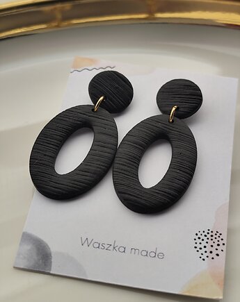 Kolczyki wiszące owalne, Waszkamade
