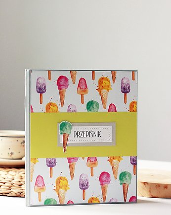 Lodowy segregator na przepisy, papierkarnia