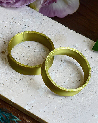 Tunele do uszu 10-100mm / kolor złota / plugi, tunele siodłowe, Spirit Of Copper