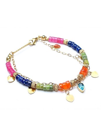 Bollywood - bransoletka /01.04.25/  - Szlachetna kolekcja, KiKa pracownia