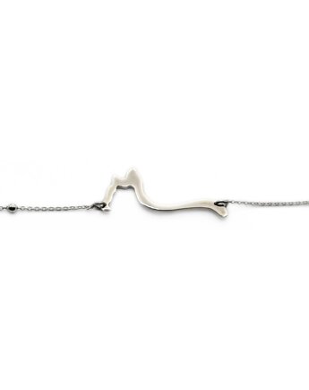 Bransoletka "York linearny" srebrna, Złotnia