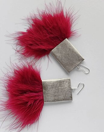 PIÓRKO kolczyki, Katarzyna Kaminska ART