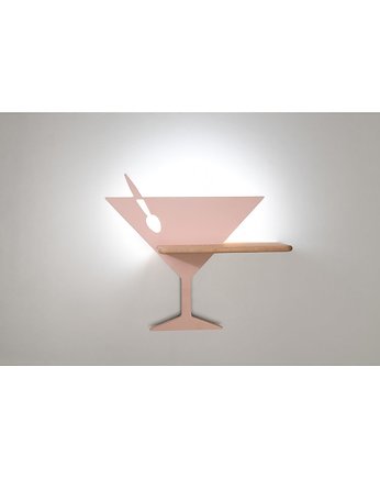 Kinkiet różowy LED, Candellux Lighting