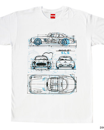 Koszulka Mercedes GULLWING tshirt, 777 Tshirts