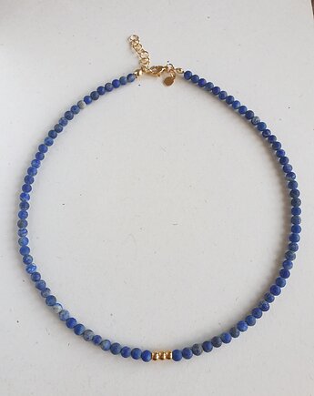 Naszyjnik choker UNO lapis lazuli, modesign