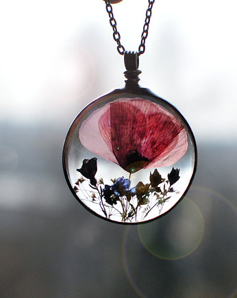 Wisiorek MAK i kwiaty, MARIAELA