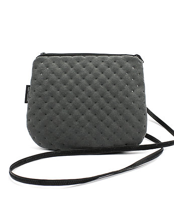 Elegancka mini torebka na imprezę Mała Szara, RękaProduction