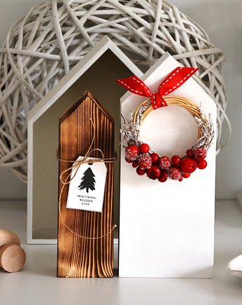 2 domki z wiankiem, Wooden Love