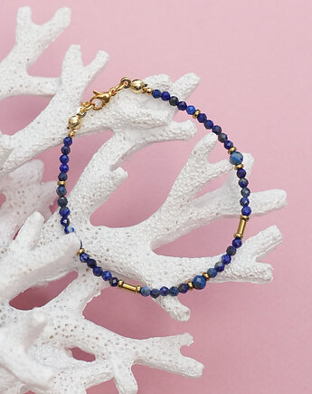 Delikatna bransoletka z lapisem lazuli, AT NOON