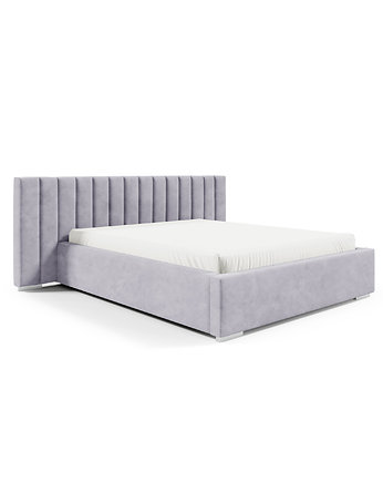 Łóżko Filippa 10P  wysokość 95cm szerokie pojemnik stelaż rama metalowa, MebleNORTH