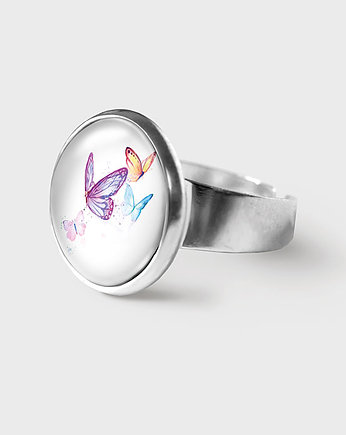 Pierścionek - Motyle, yenoo